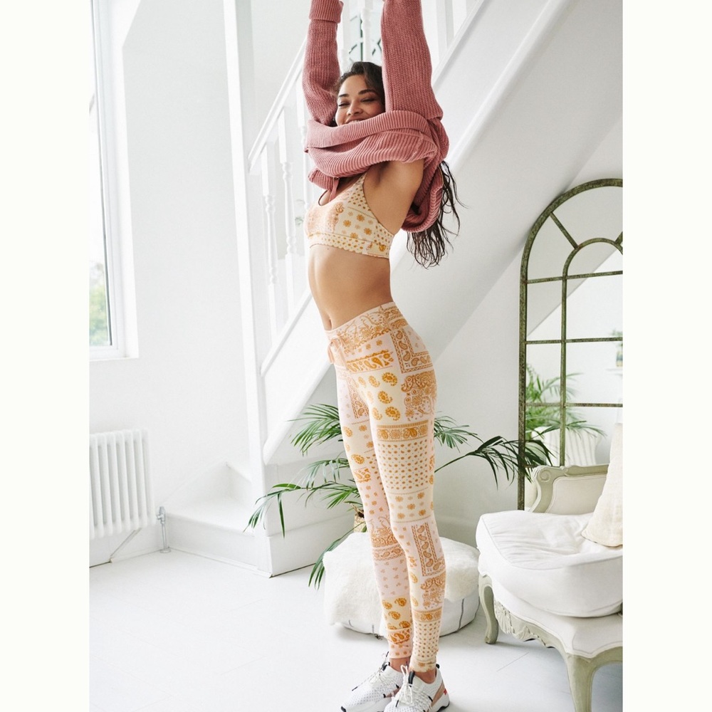 Anthropology Bandana Leggings